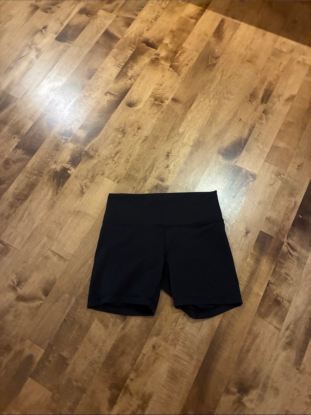 lululemon athletica Black High-Rise Bike Shorts
